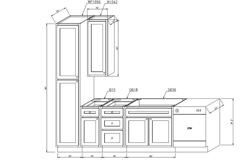 Kitchen Cabinet Dimensions Standard 1 13 